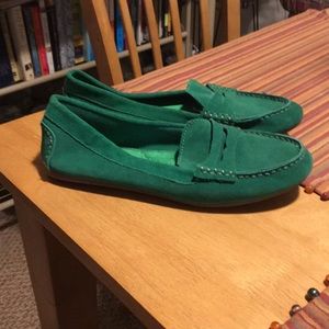 Gap suede loafers